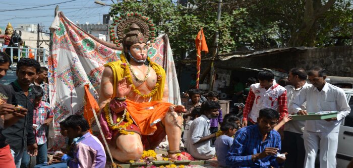 news related with hanuman jayanti celebration